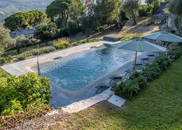 La Casa Di Pietra Piscina E Panorama Da Sogno 圣玛格丽塔－利古雷