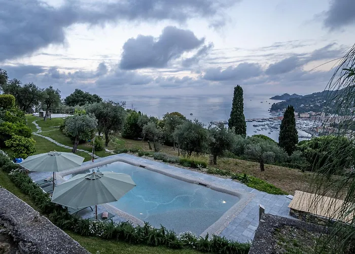 La Casa Di Pietra Piscina E Panorama Da Sogno * 圣玛格丽塔－利古雷