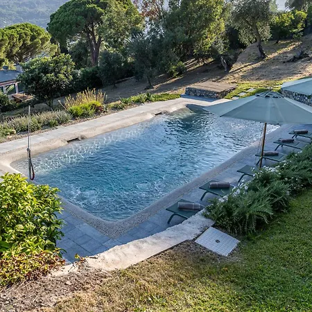 La Casa Di Pietra Piscina E Panorama Da Sogno سانتا مارغريتا ليغور