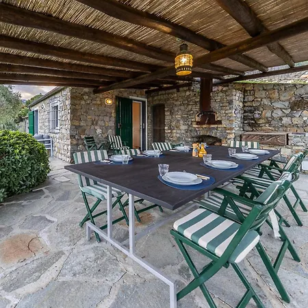 Apartmán La Casa Di Pietra Piscina E Panorama Da Sogno Santa Margherita Ligure